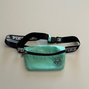 Teal Victoria Secret PINK Fanny Pack adjustable strap